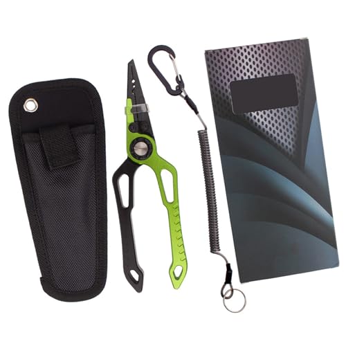 NPXUAMTJ Fischerei Multitool Zange Mit Scheide Und Gewickter Lanyard Line Cutter Rings Opener Haken Remover Tackle von NPXUAMTJ