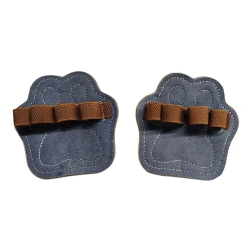 NPXUAMTJ Fitness Fitnessstudio Grip Pads Hand Protector Protector Gewicht Hebext Einem Fitnessstudio Pad 4 Finger Training Handschuhe Für Gewichtheber Leder Palms Protectors von NPXUAMTJ