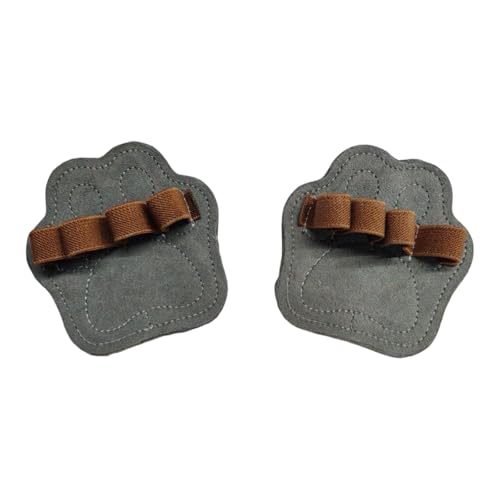 NPXUAMTJ Fitness Fitnessstudio Grip Pads Hand Protector Protector Gewicht Hebext Einem Fitnessstudio Pad 4 Finger Training Handschuhe Für Gewichtheber Leder Palms Protectors von NPXUAMTJ