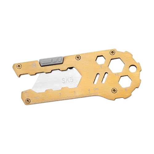 NPXUAMTJ Haltbarkeit Edelstahl Messer Portables Mehrzweck Minimalisten Cutter Für Camping Und Hausreparaturen Haltbarkeitsscharfe Gemaltet von NPXUAMTJ