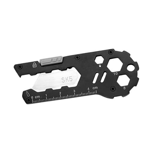 NPXUAMTJ Haltbarkeit Edelstahl Messer Portables Mehrzweck Minimalisten Cutter Für Camping Und Hausreparaturen Haltbarkeitsscharfe Gemaltet von NPXUAMTJ