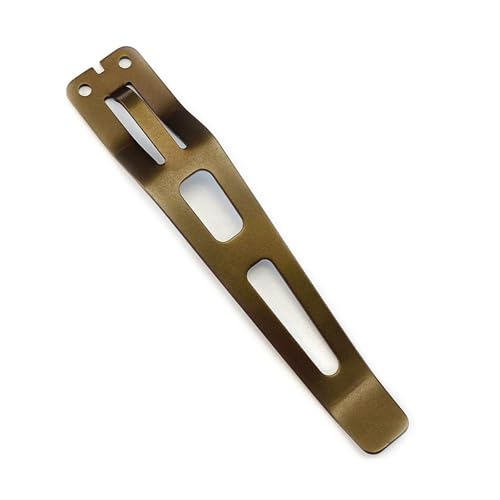 NPXUAMTJ Hochfestes Taschenlampengürtel Klemmen Ersatz Für EDC37 EDC29 EDC25 EDC23 Schnellinstallation Zurück Clip von NPXUAMTJ