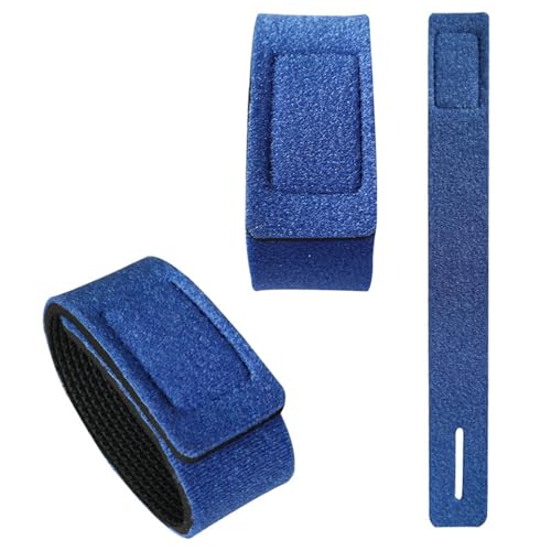 NPYQ 5Pcs Angelrute Krawatte Strap Eingestellt Angelrute Angelrute Krawatte Tragegurt Set Für Outdoor Angelrute Wrap von NPYQ