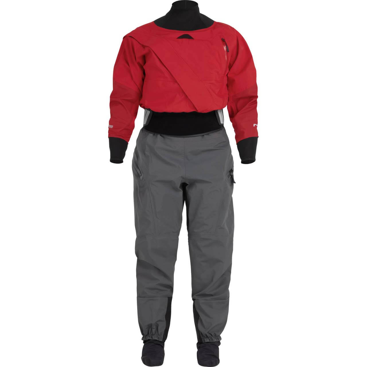 NRS Crux Drysuit Women - Red, XL von NRS}