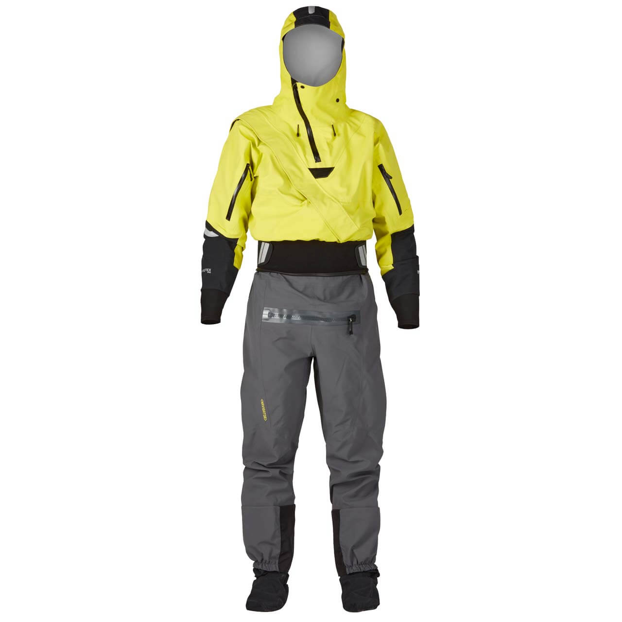 NRS GORE-TEX Pro Navigator Trockenanzug - Chartreuse, L von NRS