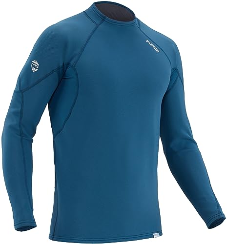 NRS Herren HydroSkin 0.5 Neopren Langarm Shirt - für Kajak, Kanu, Rafting, Paddling, Poseidon, XXL von NRS