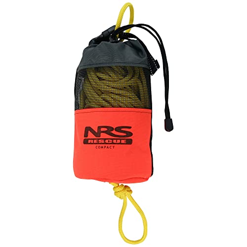 NRS Wurfsack Rettungswurfleine Compact Rescue Throw Bag 21m Orange von NRS