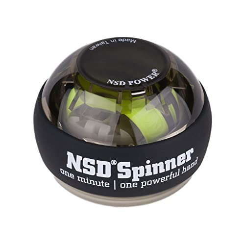 NSD Spinner Autostart - Handtrainer mit innovativem Aufzug für kraftvollen Grip & Geschicklichkeit von NSD Spinner