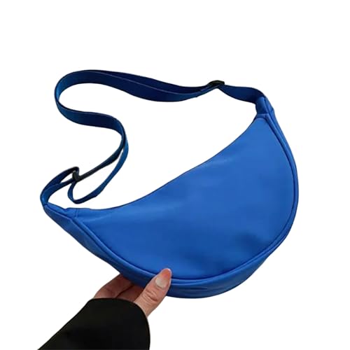 NSLFA Umhängetasche damen Nylon Crossbody Bag Für Frauen Mode -Unterarmtasche Studenten Muttablöschten Formen -Umhängetaschen-Blau von NSLFA