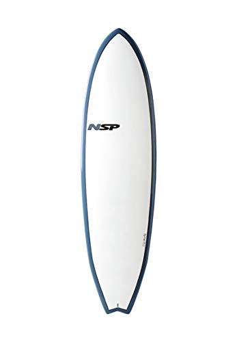 NSP Fish Elements HDT Surfboard 2021 White 5'6" von NSP