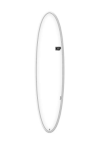 NSP Fun Elements HDT Surfboard 2021 White 6'8" von NSP