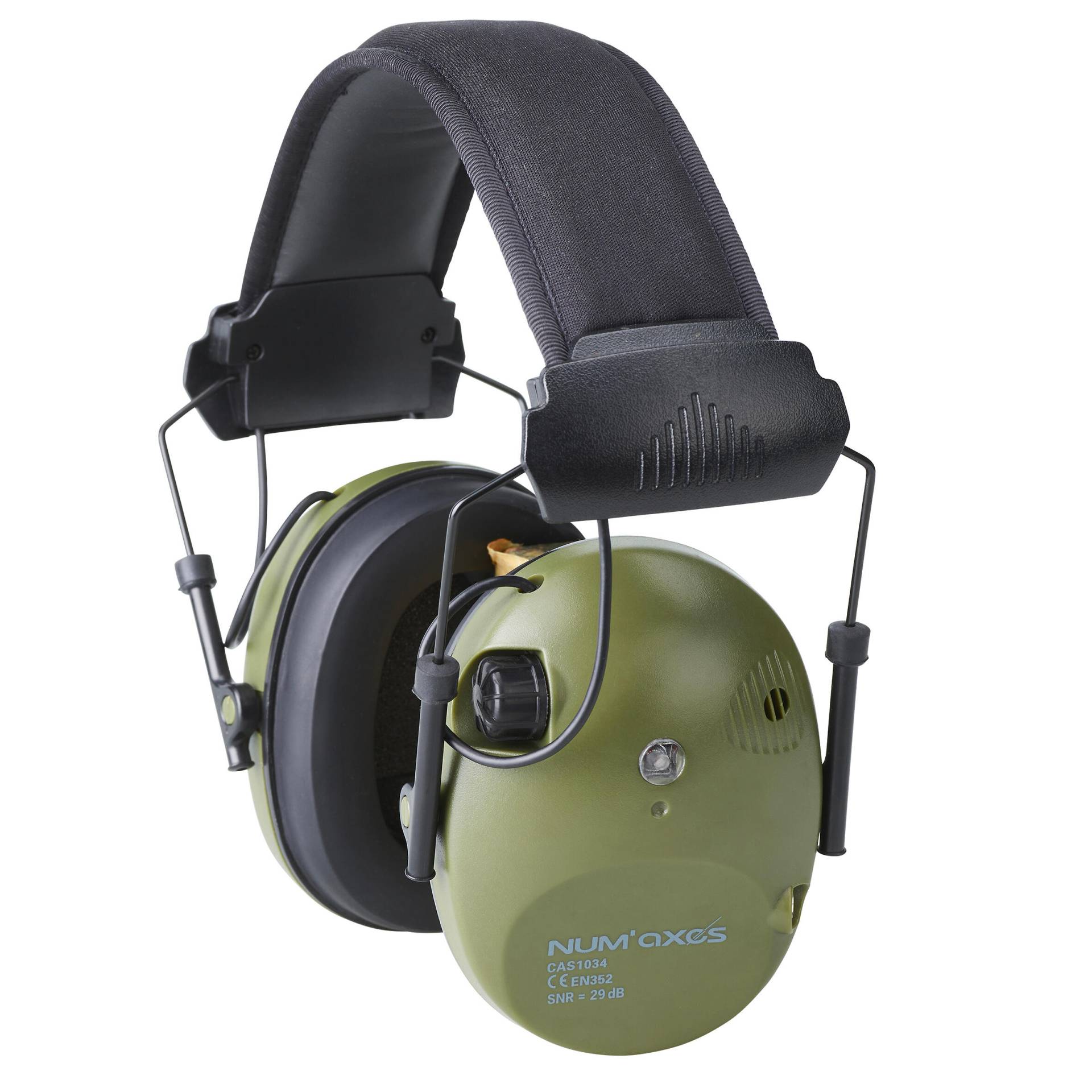 Gehörschutz elektronisch NUM´AXES CAS1034 grün von NUM'AXES