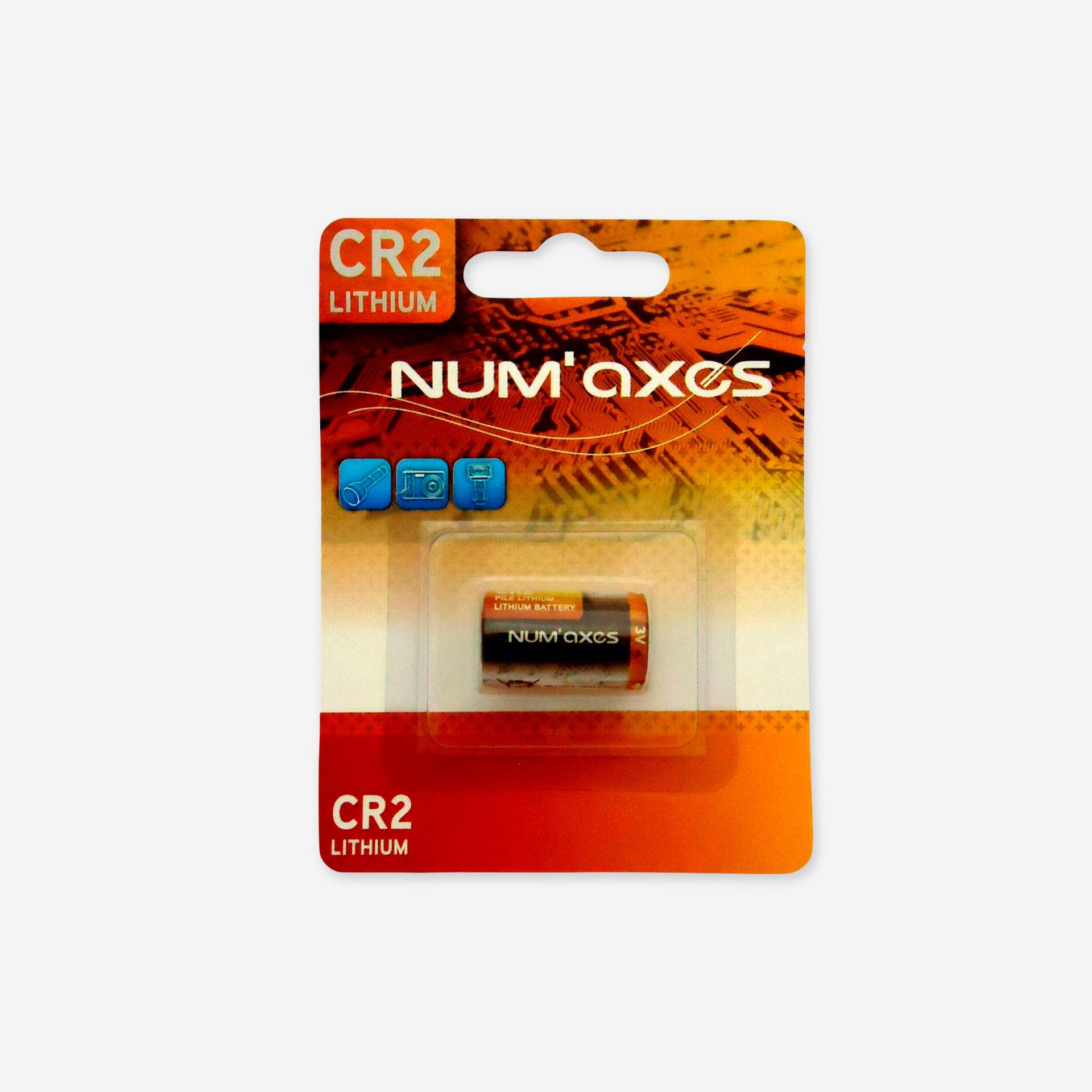 Lithiumbatterie Num'axes 3V CR2 von NUM'AXES