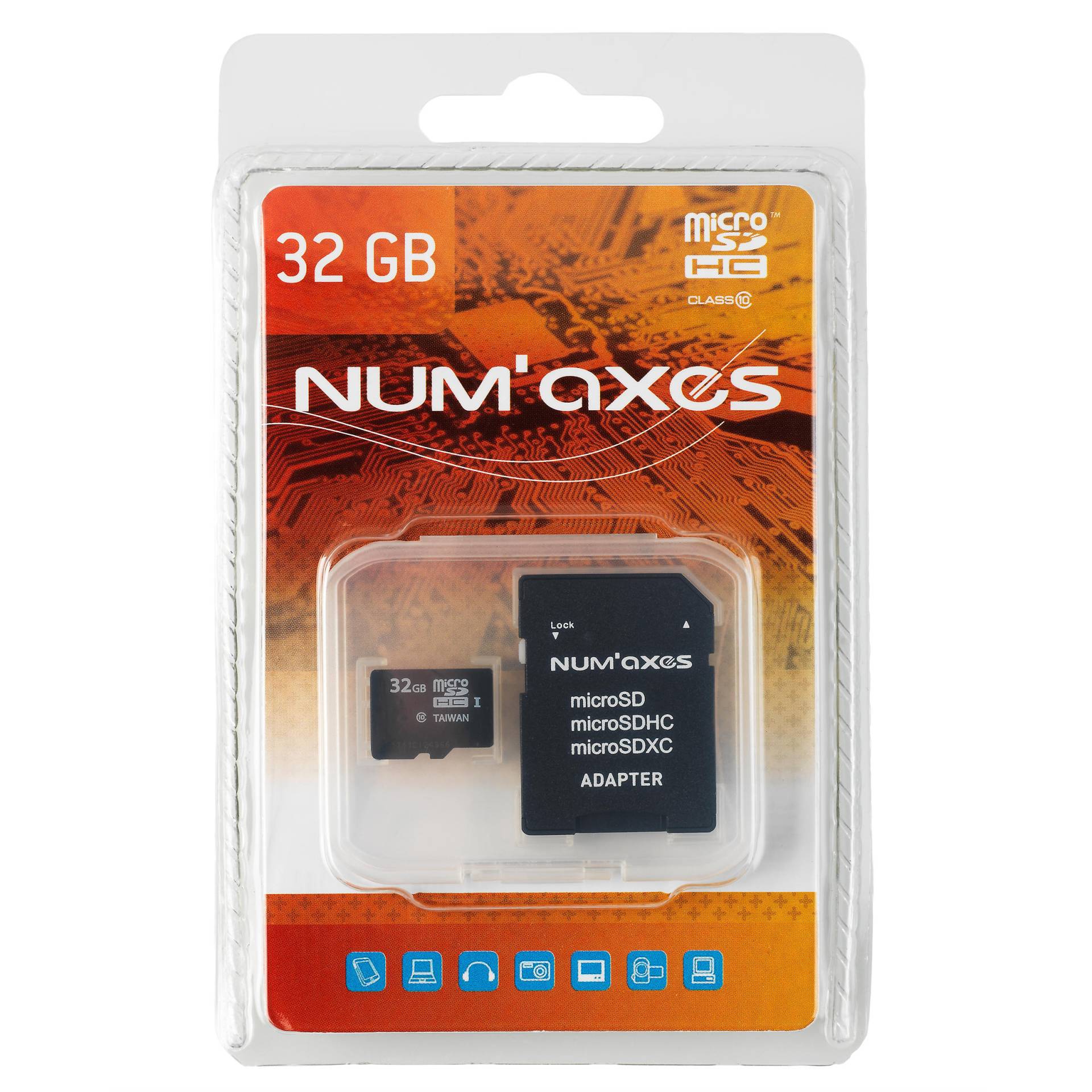 microSD-Speicherkarte 32 GB von NUM'AXES