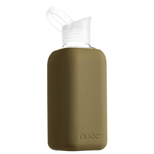 NUOC Unisex – Erwachsene Desert Point-Green Kaki Trinkflasche, Khaki, 800ml von NUOC