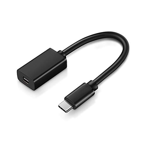 NXACETN Typ C Für Displayport-Adapter 1080P USB 3.1 Mini DP 4K-Konverter Kompatibel Mit MacBook Schwarz von NXACETN