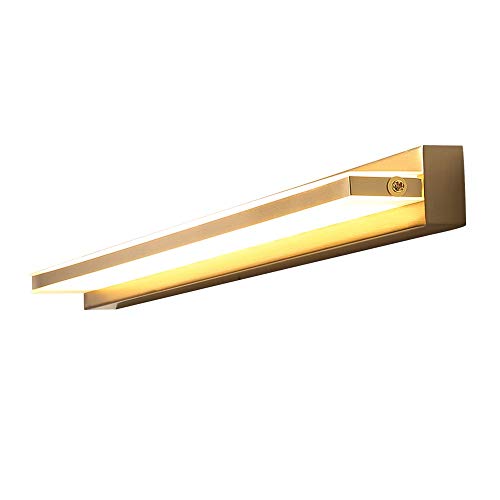 Wand montiertes Licht Vollkupfer LED Spiegel Scheinwerfer Scheinwerfer Wandmontierte Multifunktionsspiegelschrank Wandlicht Moderne minimalistische nordische Make-up-Lampen langlebig und wunderschön von NYSCR