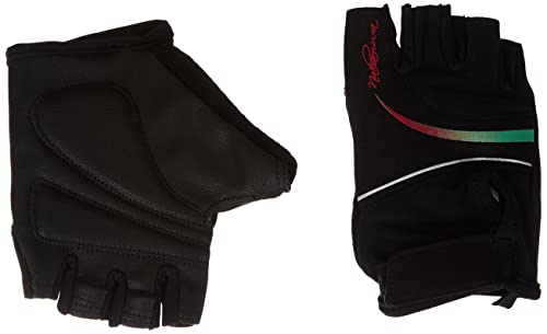Nakamura Damen Dogana Handschuhe, Black/Red Light, L von Nakamura