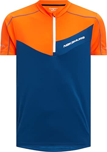 Nakamura Nacero T-Shirt Blue Petrol/Orange D M von Nakamura