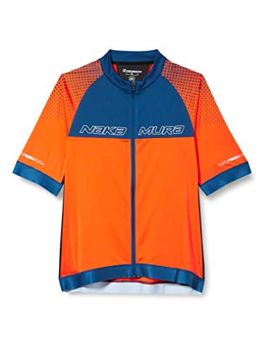 Nakamura Nino T-Shirt Orange Dark/Blue Pet L von Nakamura