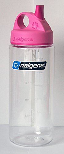 Nalgene 'Everyday Grip-n-Gulp' - 0,6 L, transparent, Deckel pink Nalgene 'Everyday Grip-n-Gulp' - 0,6 L, transparent, Deckel pink von Nalgene