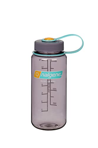 Nalgene Flasche 'Everyday Weithals' - 0,5 L (Aubergine Sustain, mit Namensgravur, 0,5 Liter) von Nalgene