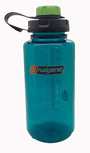 Nalgene Flasche 'Everyday Weithals' - 1 L, türkis, capCAP'-grün von Nalgene