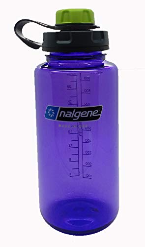 Nalgene Flasche 'Everyday Weithals' - 1 L, violett, capCAP'-grün von Nalgene
