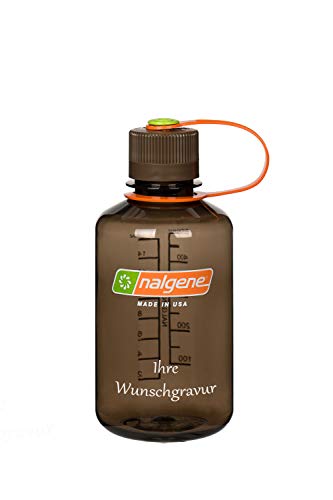 Nalgene Trinkflasche 'Everyday' – 0,5L (Woodsman, mit Namensgravur) von Nalgene