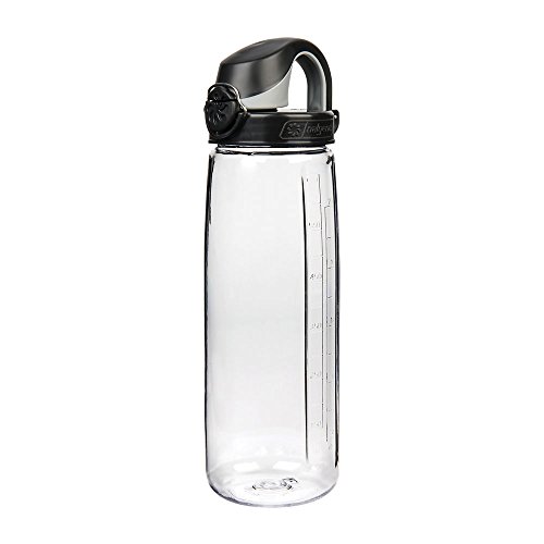 Nalgene Trinkflasche 'Everyday OTF' - 0,7 L transparent/schwarz von Nalgene