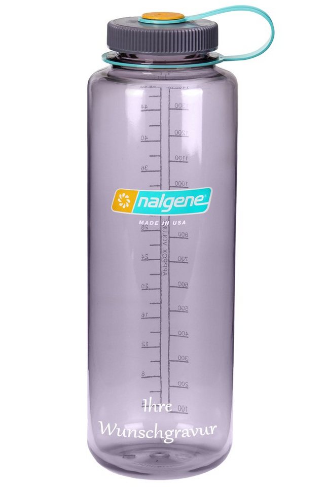 Nalgene Trinkflasche Nalgene Trinkflasche 'WH Silo' - 1,5 L aubergine - mit Namensgravur von Nalgene