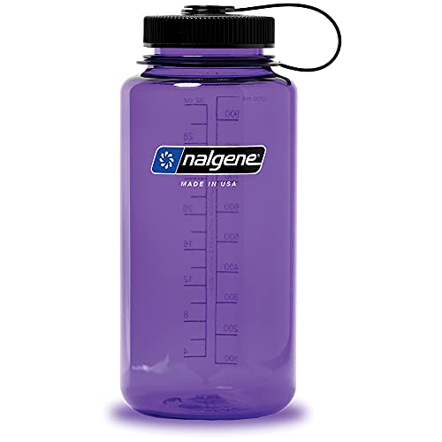 Nalgene Trinkflasche Wide Mouth 1L, violett, 1 von Nalgene