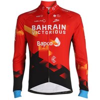 BAHRAIN - VICTORIOUS 2021 Langarmtrikot, für Herren, Größe M, Fahrradtrikot, von Nalini