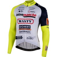 TEAM INTERMARCHÉ-WANTY-GOBERT 2022 Langarmtrikot, für Herren, Größe XL, von Nalini