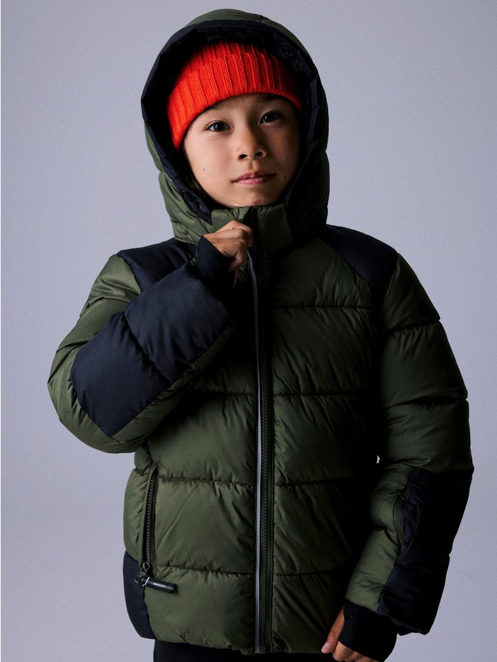 Name It Skijacke NKMMOTION05 SKI JACKET FO wasser- und winddicht, mit Skipasstasche von Name It