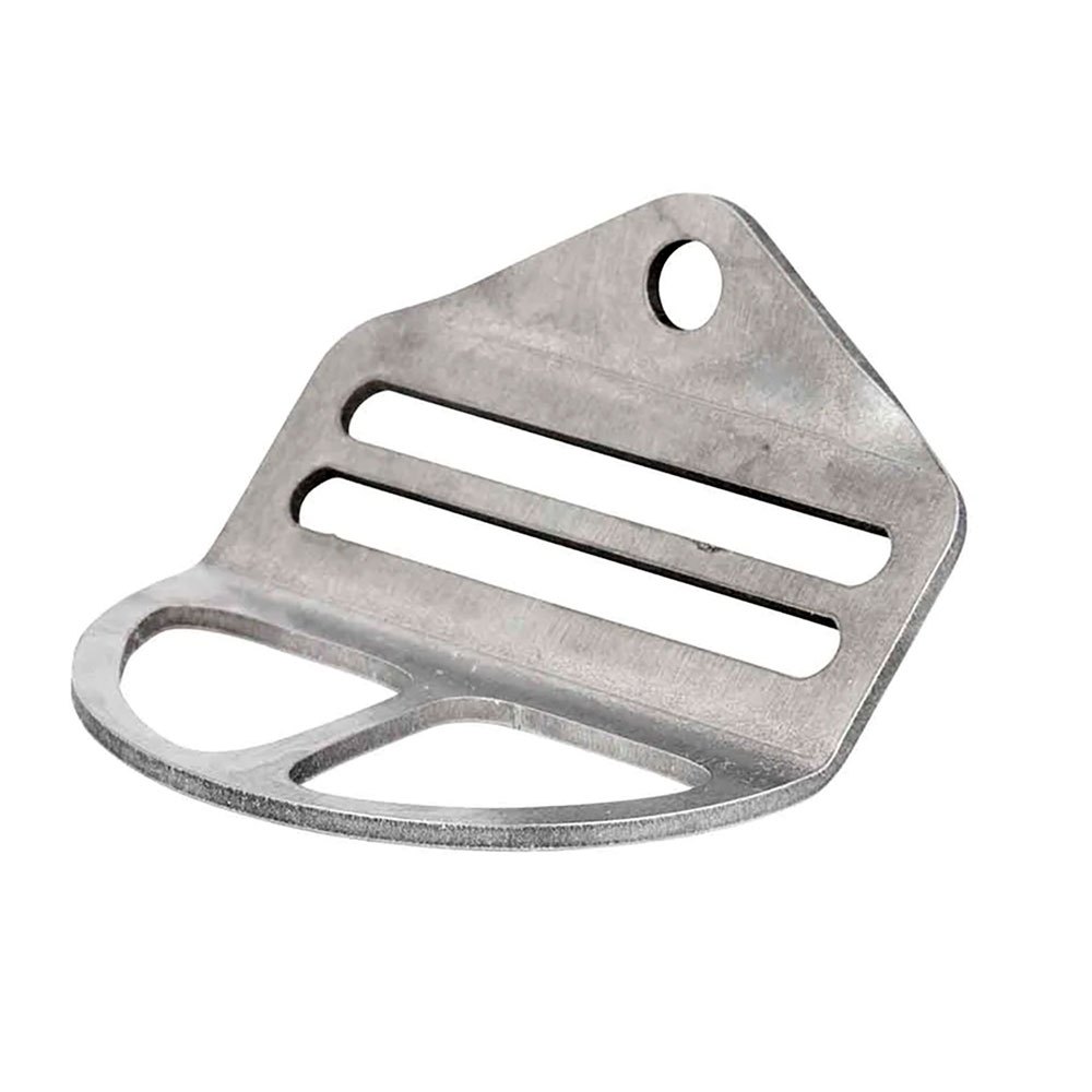 Nammu Tech D-ring Divided Croth Strap Rear And Fixation Wing Titanium Silber von Nammu Tech