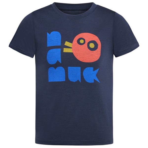 Namuk - Kid's Dea Merino T-Shirt Quak - Merinoshirt Gr 104/110 blau von Namuk