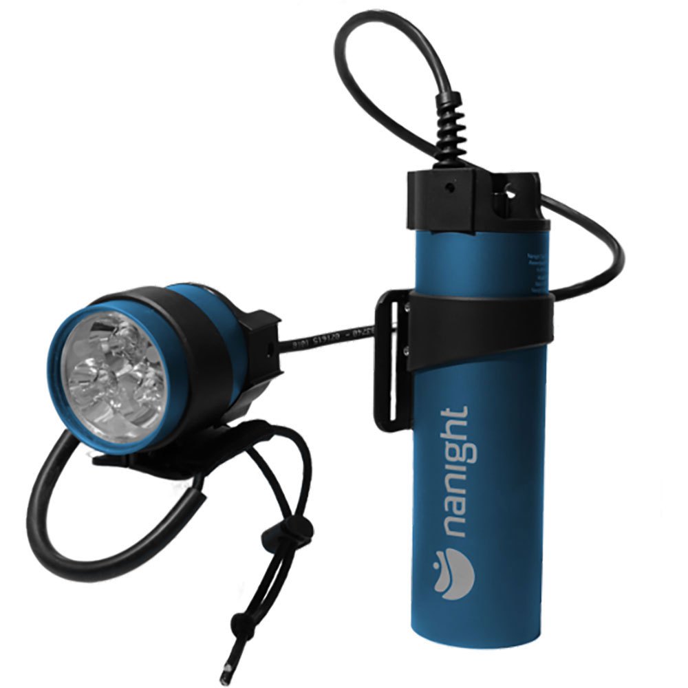 Nanight Tech 2 Charge Port Flashlight Blau 4000 Lumens von Nanight