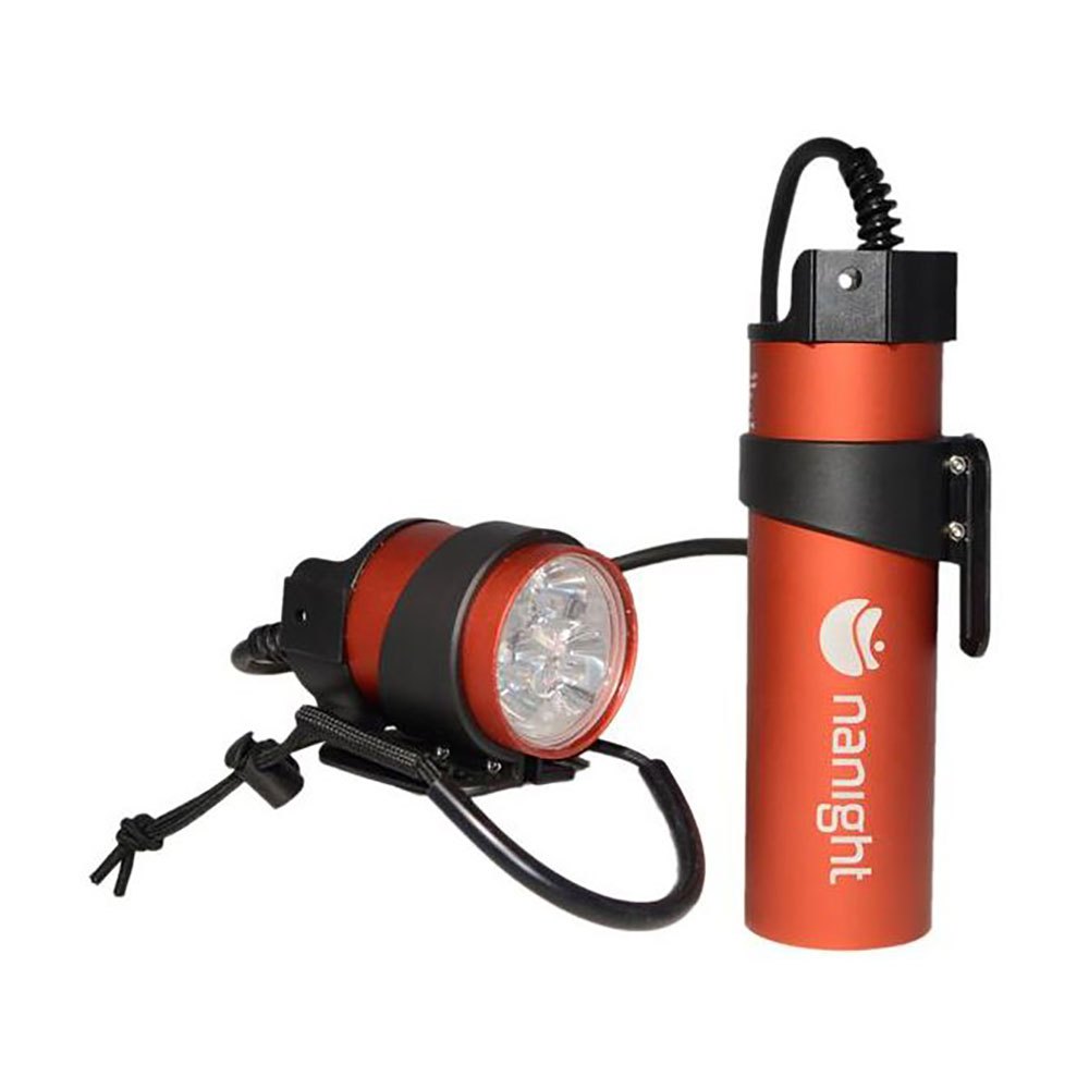 Nanight Tech 2 Charge Port Flashlight Orange 4000 Lumens von Nanight