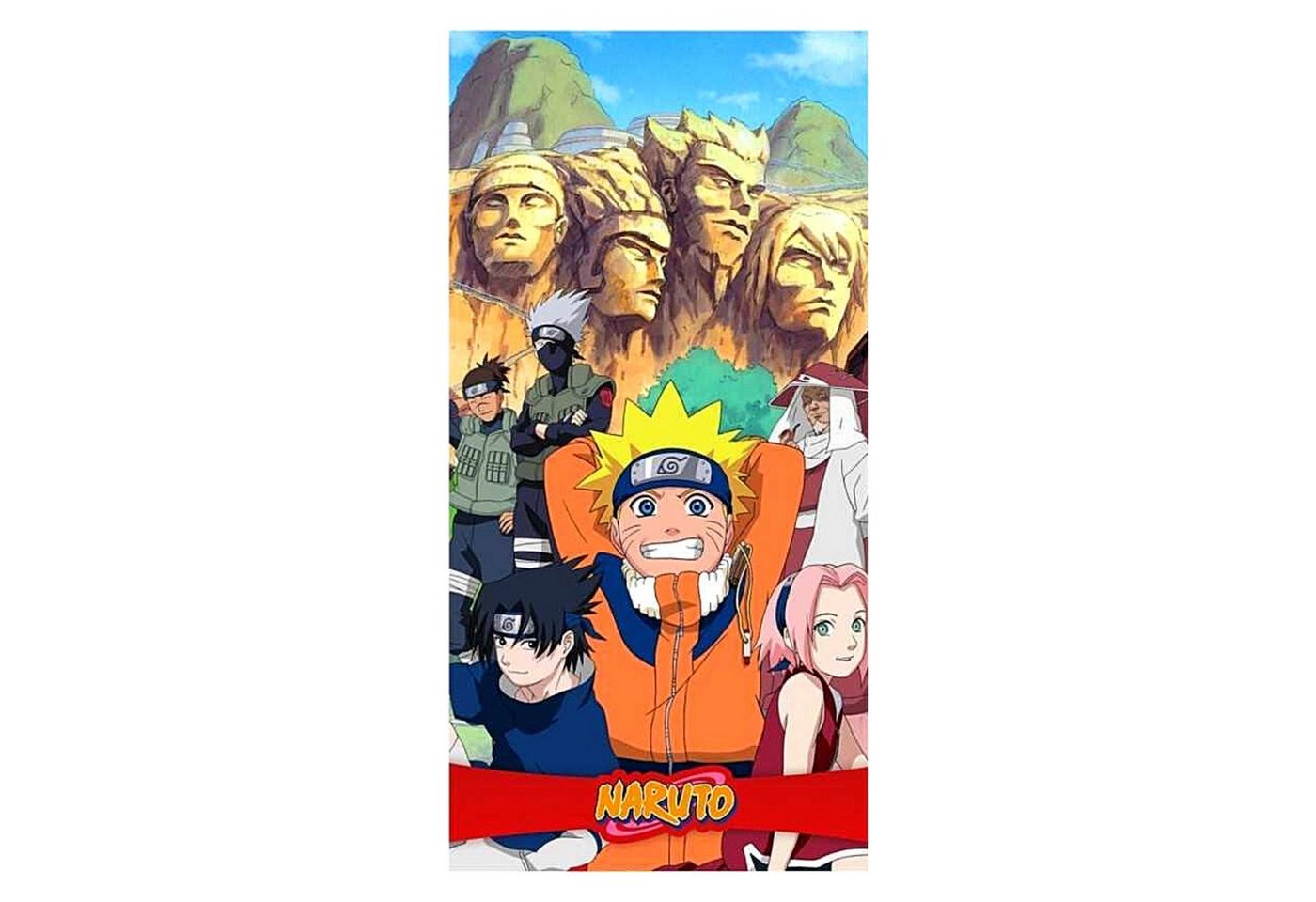 Naruto Badetuch, Mikrofaser, Jungen Strandtuch 70 x 140 cm schnelltrocknend von Naruto