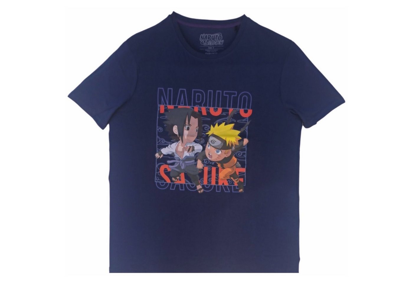 Naruto T-Shirt Kurzarmshirt aus Baumwolle Gr. S - XXL von Naruto