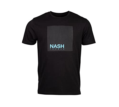 Nash Elasta Breathe T-Shirt Black Large C5732 Tshirt Angelshirt von Nash