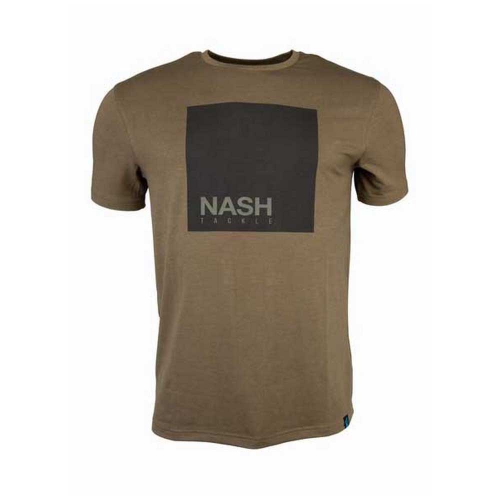 Nash Elasta-breathe Large Print Short Sleeve T-shirt Rot S Mann von Nash