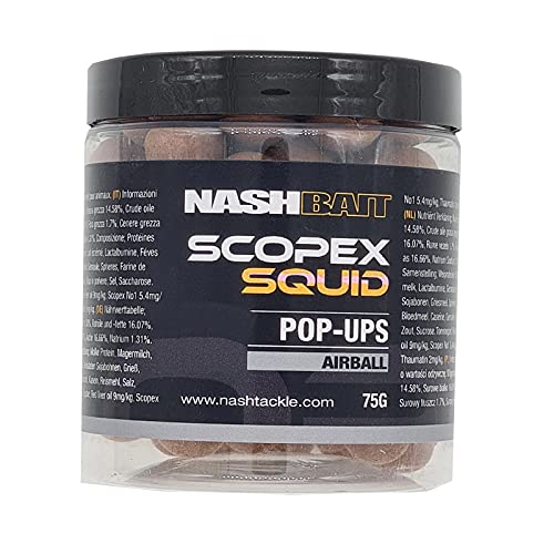 Nash Scopex Squid Pop Ups 20mm B6827 Popup Popups Pop Up Hakenköder Hookbaits von Nash