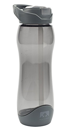 Nathan Flipstream Tritan Bottle, Grey, 750 ml, 4375TNG von Nathan