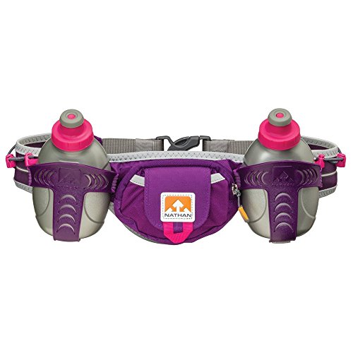 Nathan Trail Mix Trinkgürtel Running Gürtel Einheitsgröße Imperial Purple (Violett) von Nathan