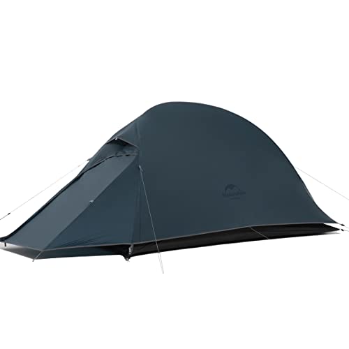 Naturehike Cloud up 1 Person Rucksack Zelt Leichtes Camping Wandern Kuppel Zelt für 1 Mann(Navy Blau 20D) von Naturehike