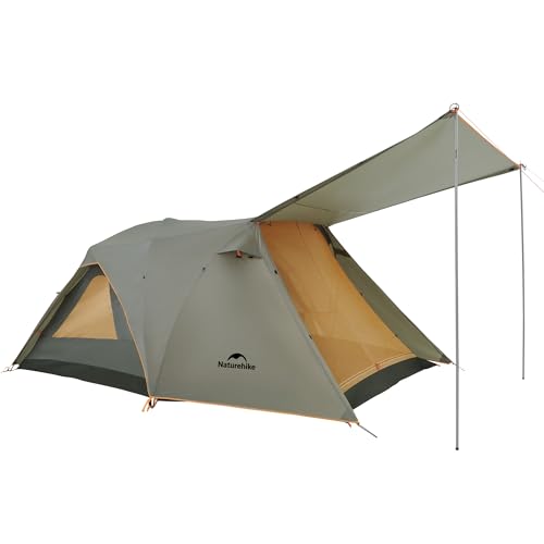 Naturehike KOTA Familienzelt für 8 Personen Pop Up Zelt Automatik Campingzelt Camping Wasserdicht Zelt PU3000mm für Camping Autofahrten und Badeurlaub von Naturehike