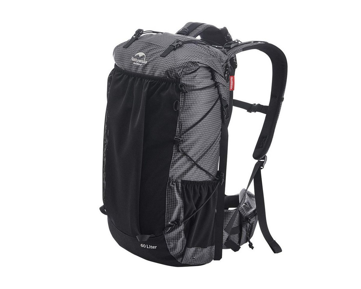 Naturehike Trekkingrucksack Wanderrucksack, Wasserdichter Camping-Rucksack mit Regenschutz 60L (1-tlg), atmungsaktiv, langlebig, wasserabweisend von Naturehike
