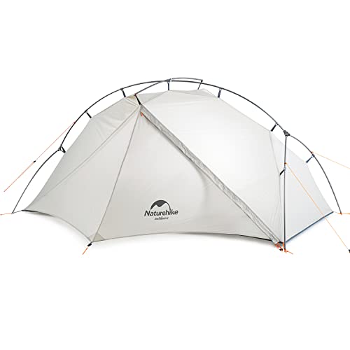 Naturehike VIK Camping Zelte Ultraleicht Zelt 2 Personen 3-Jahreszeiten-Rucksackzelt mit Zeltboden 20D für Camping Wanderungen von Naturehike